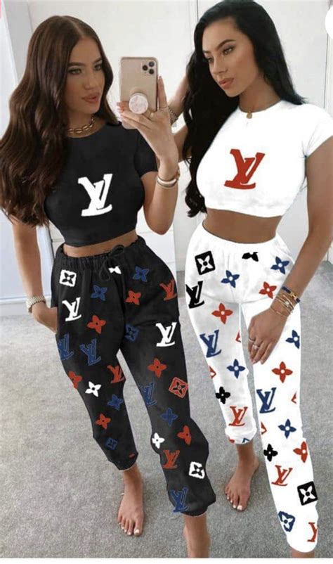 louis vuitton 2 piece set women's|ladies louis vuitton suits.